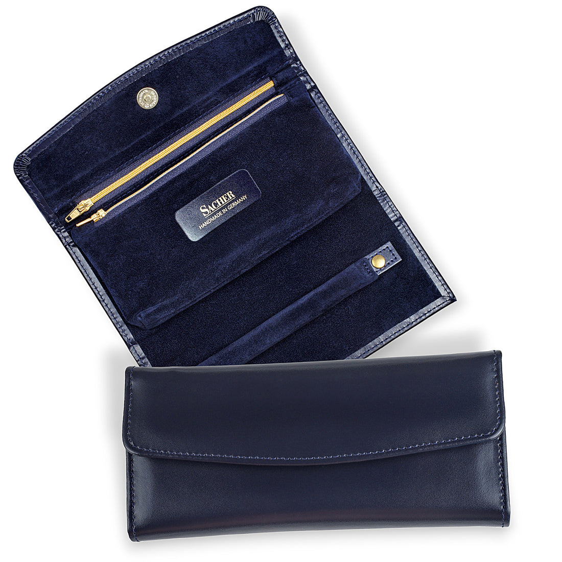 Rouleau à bijoux acuro / navy (cuir)