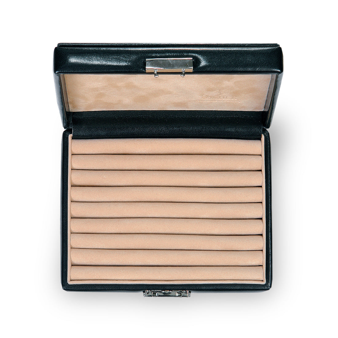 Ringetui new classic / schwarz (Leder)