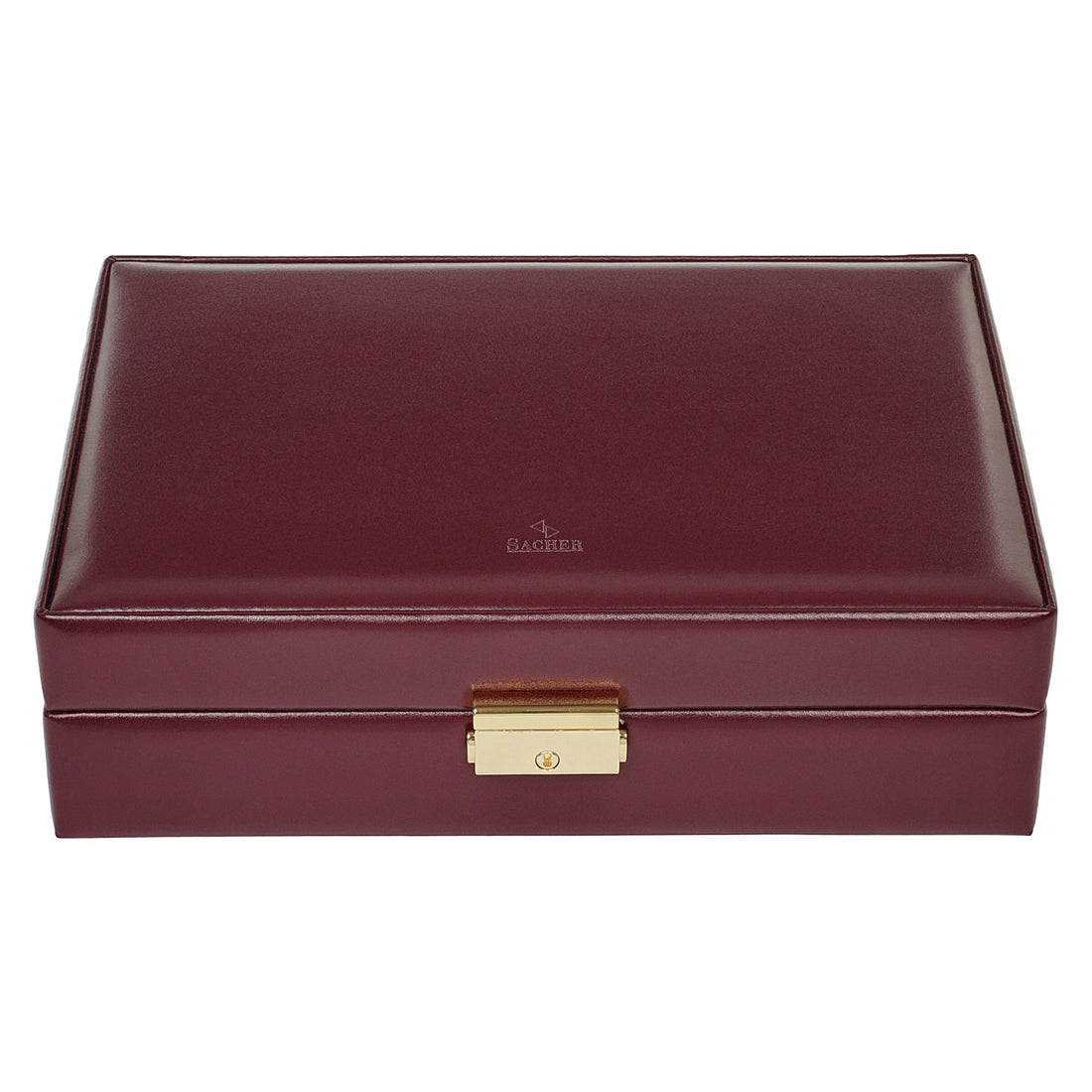 Étui à montres pour 10 montres acuro / bordeaux (cuir)