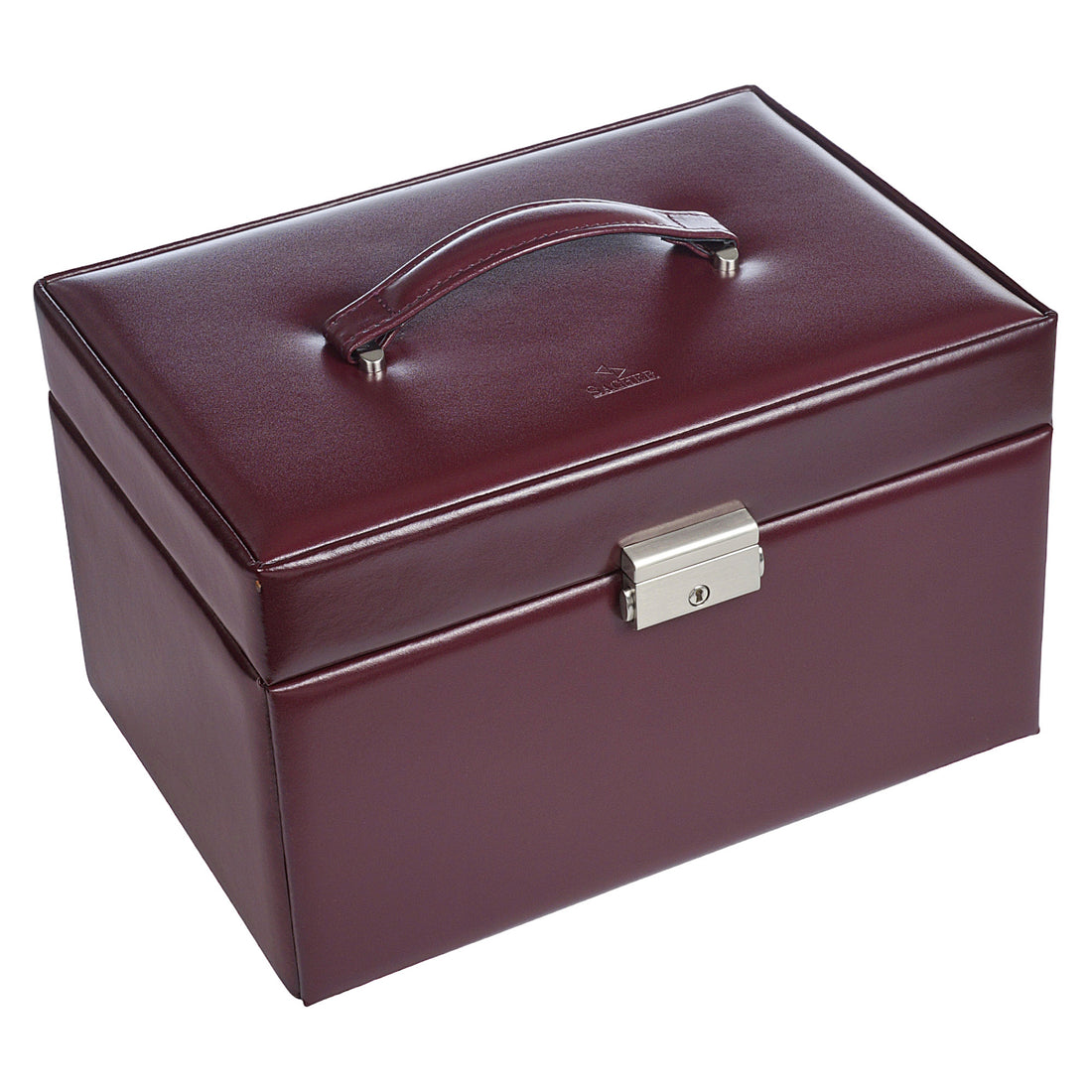 Coffret à bijoux Katja new classic / bordeaux (cuir)