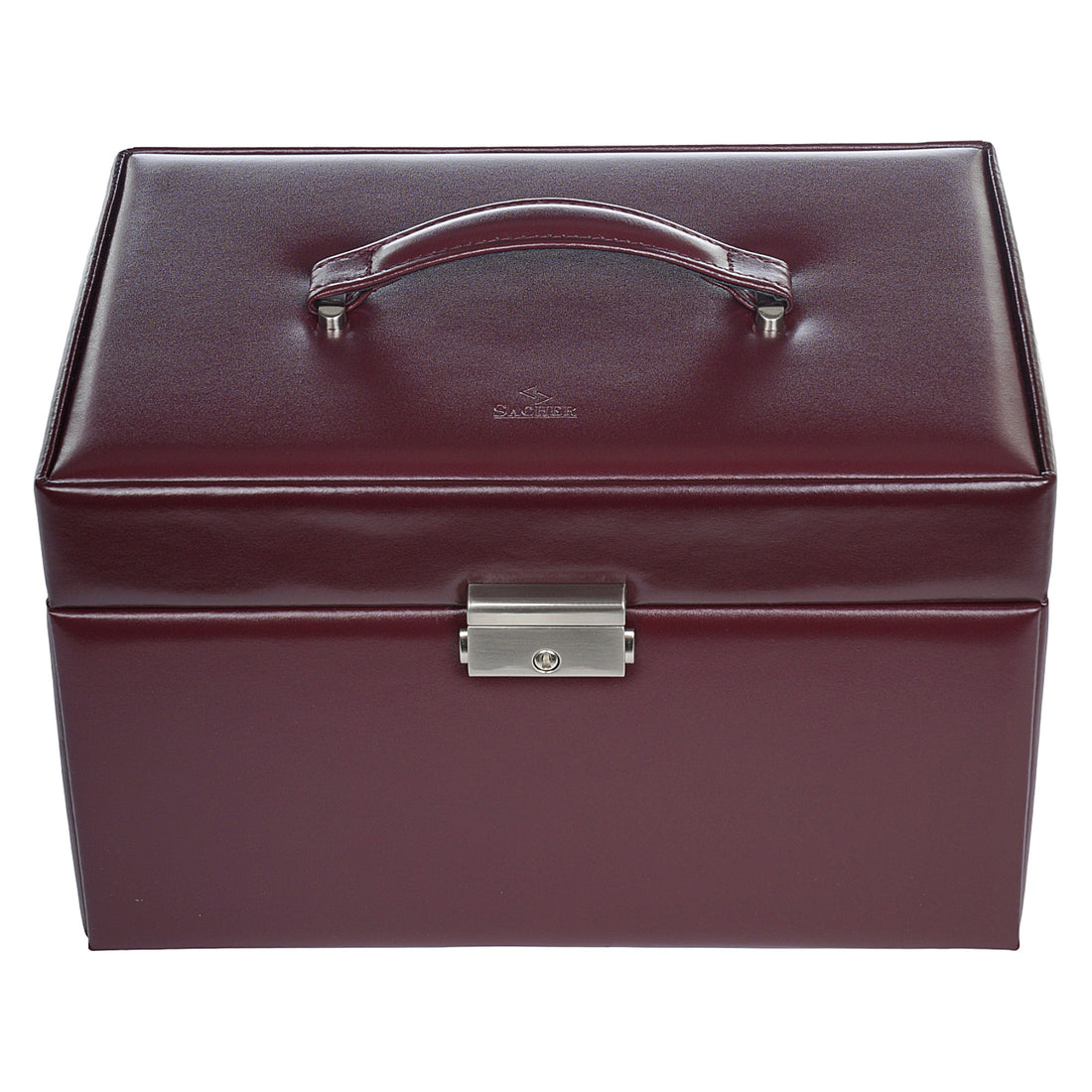 Coffret à bijoux Katja new classic / bordeaux (cuir)