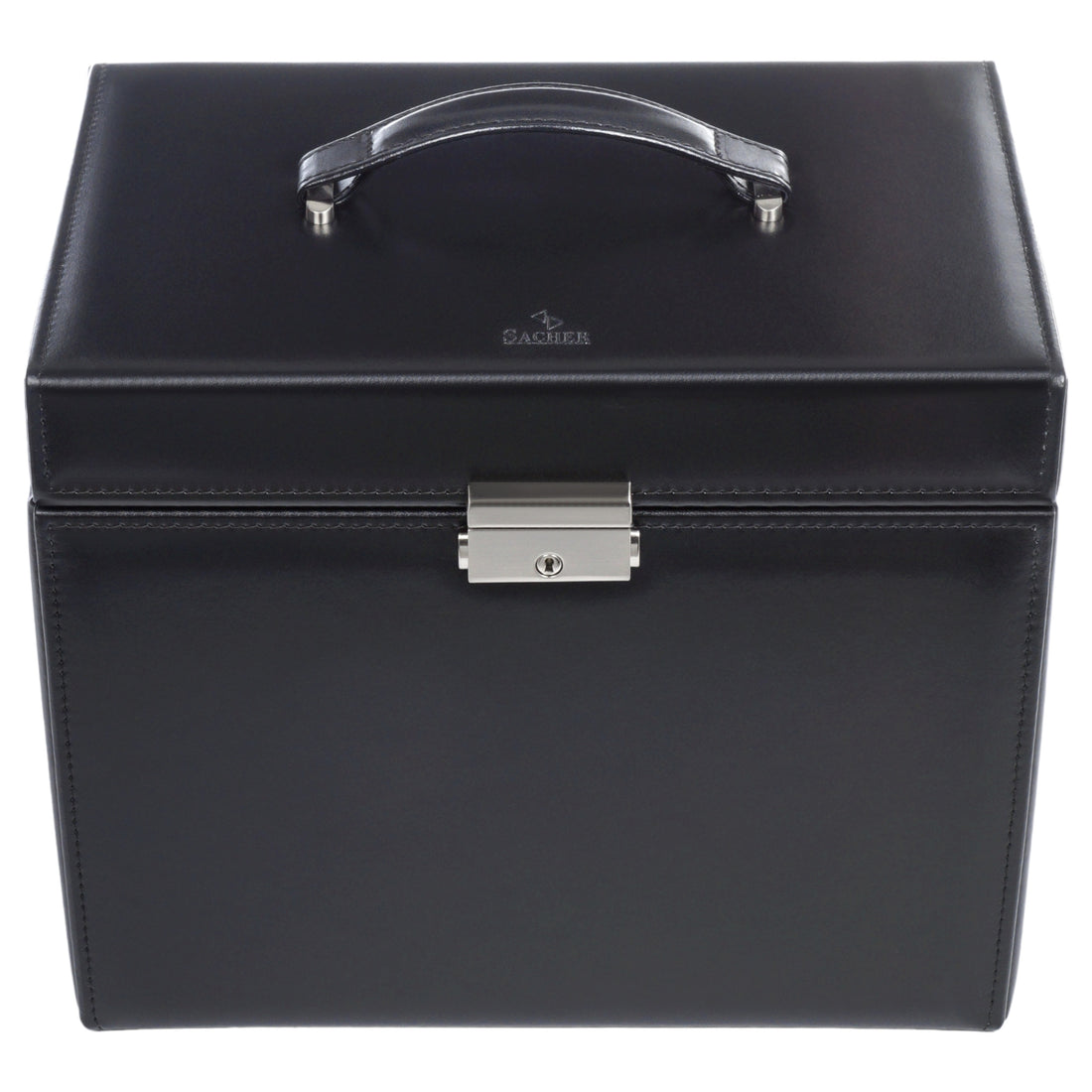 Schmuckkasten Nina new classic / schwarz (Leder)