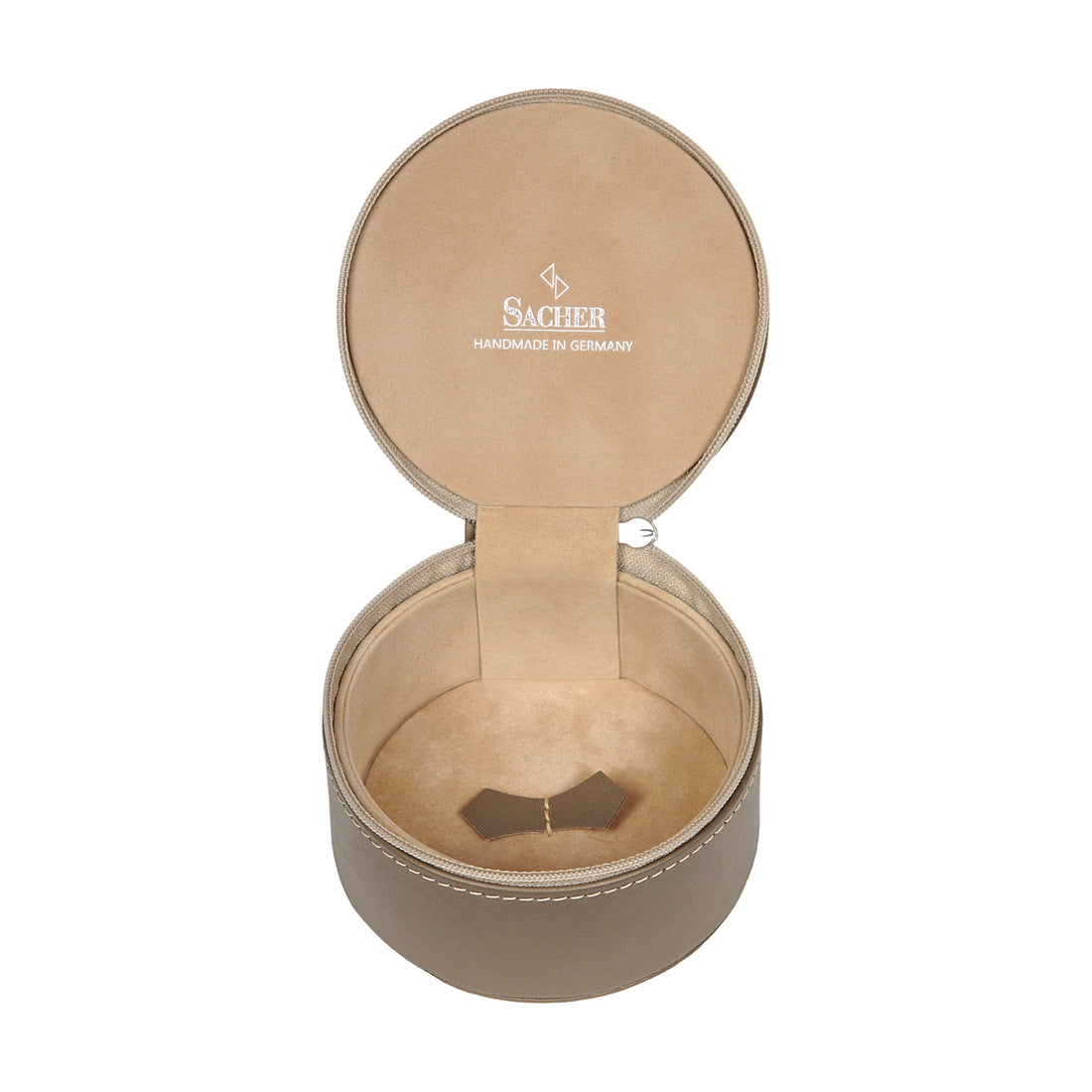Schmuckbox Betsy nature / taupe (Leder)