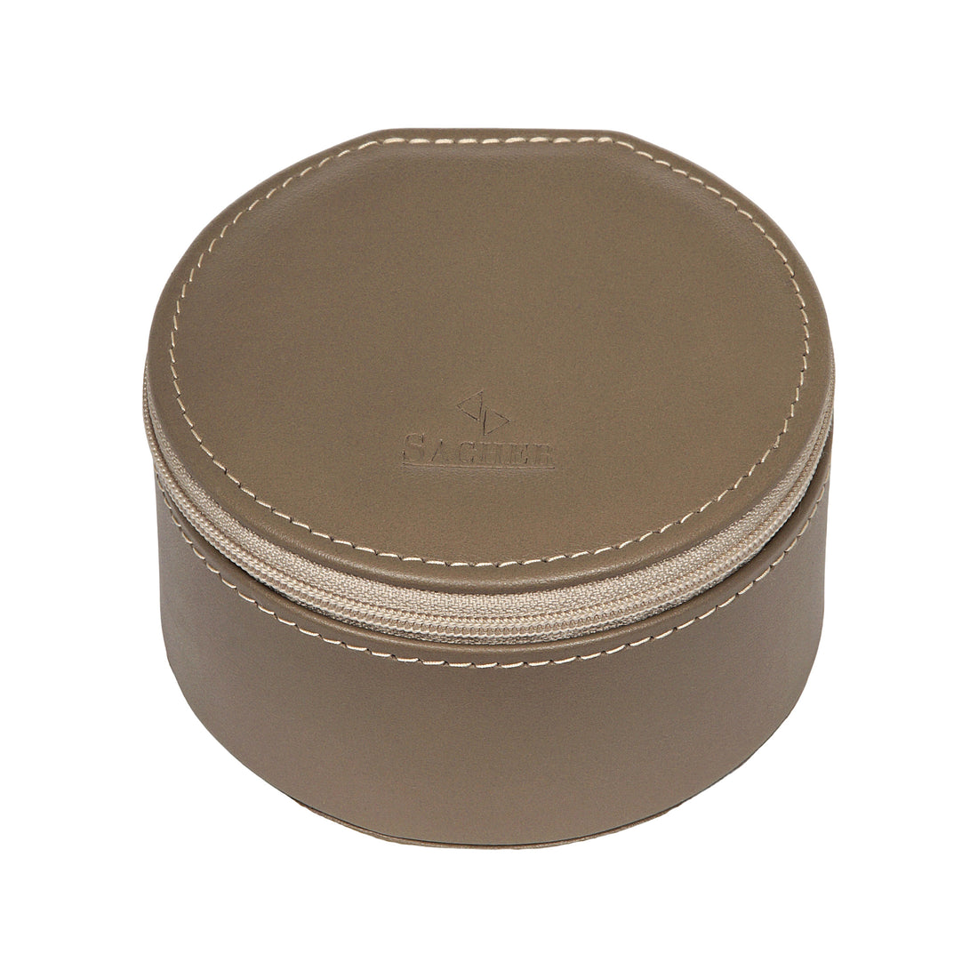Schmuckbox Betsy nature / taupe (Leder)