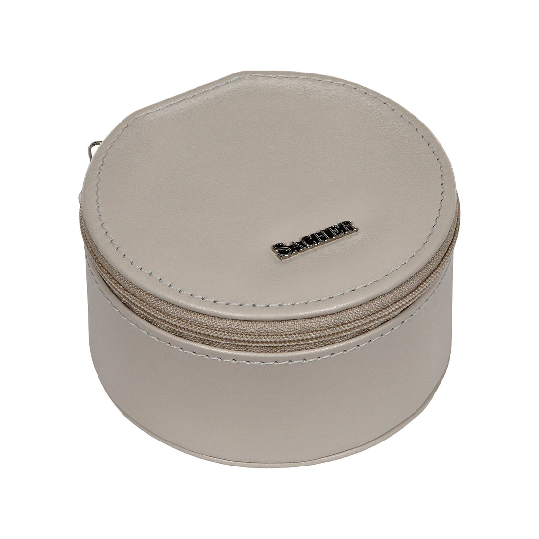 Boîte à bijoux Betsy elegance / sable (cuir de vachette pleine fleur)