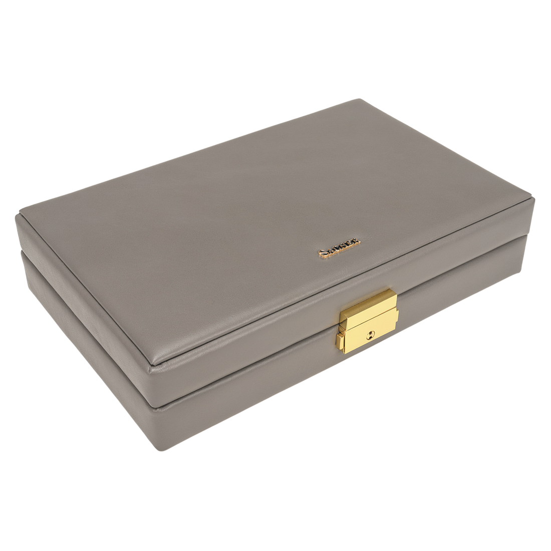 Ring case fleur venice / gray (leather)