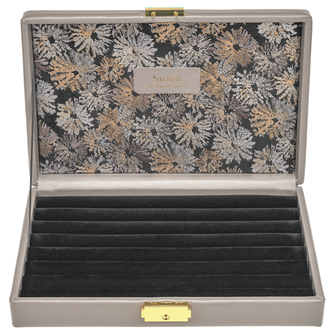Ring case fleur venice / gray (leather)