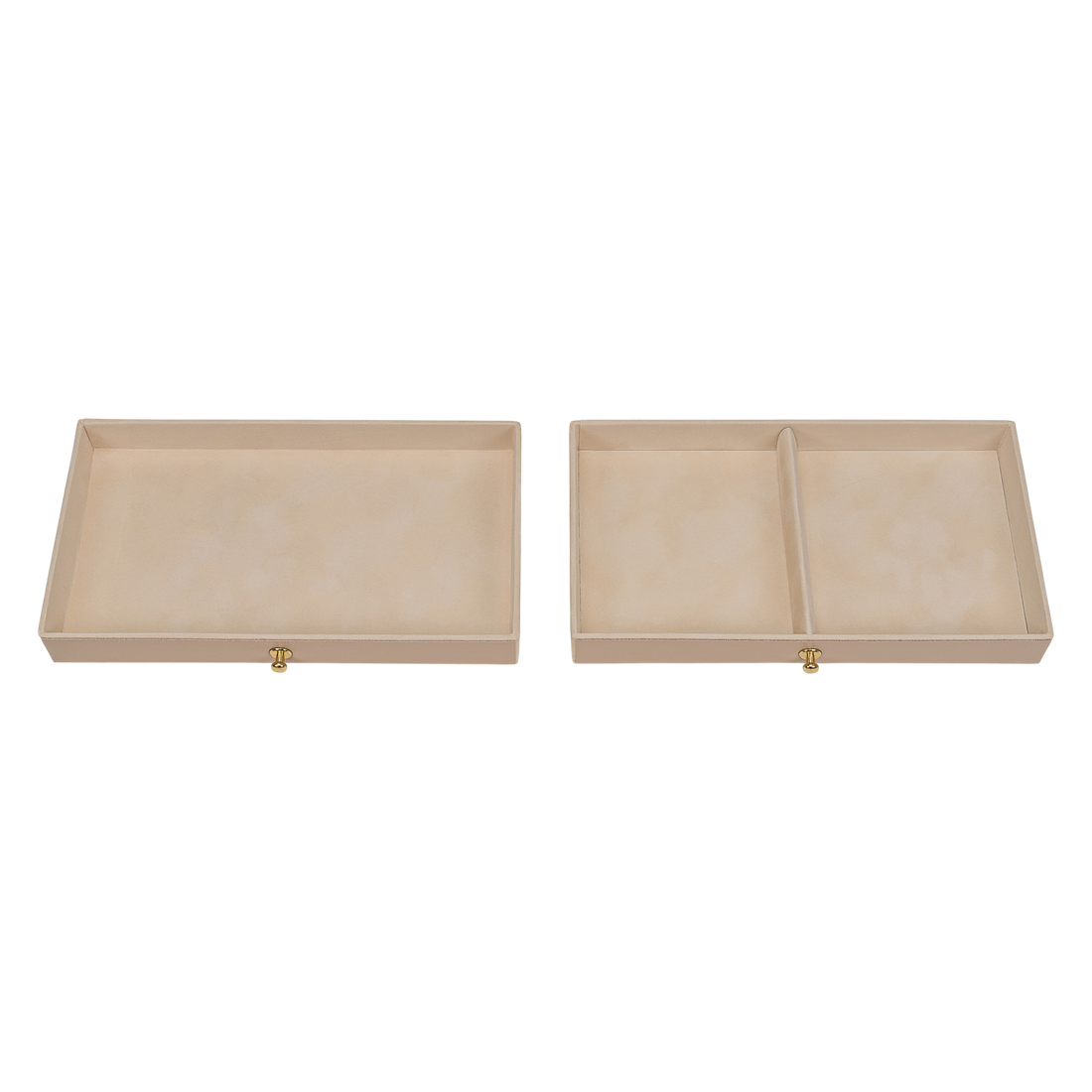 Coffret à bijoux Emma pastello / beige (cuir)