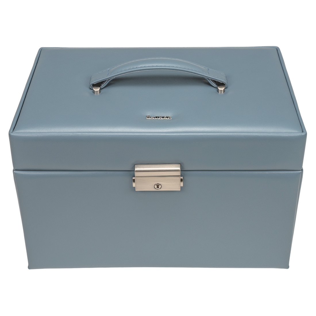 Coffret à bijoux Lena pastello / bleu clair (cuir)