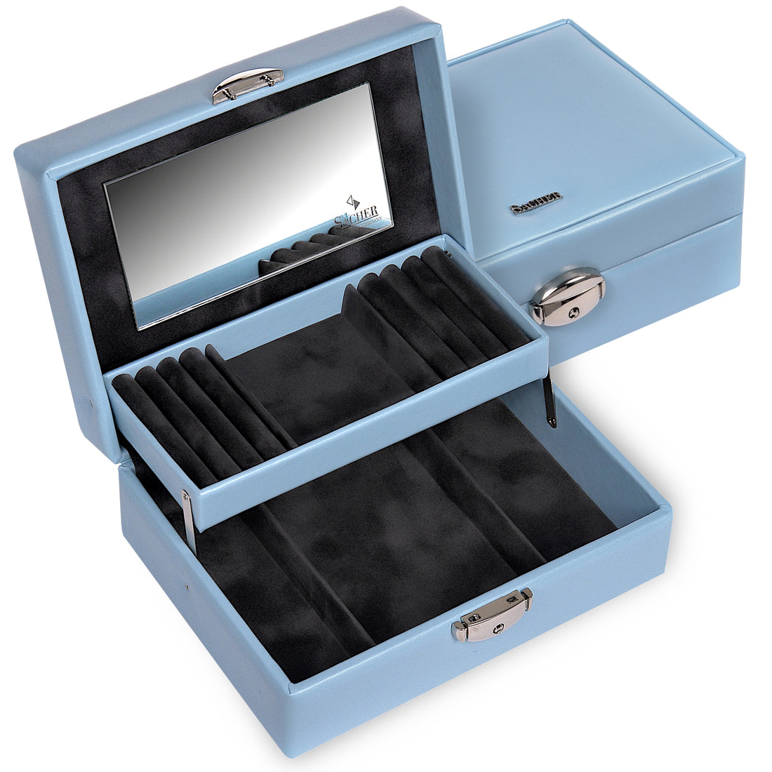 Jewellery box Britta coloranti / light blue
