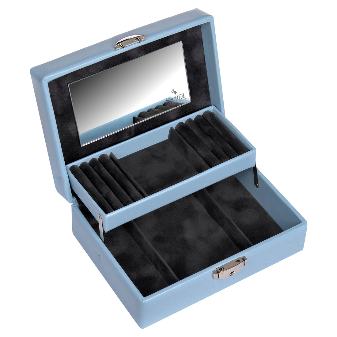 Jewellery box Britta coloranti / light blue