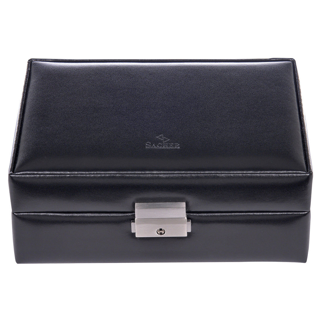 Schmuckkästchen Britta new classic / schwarz (Leder)