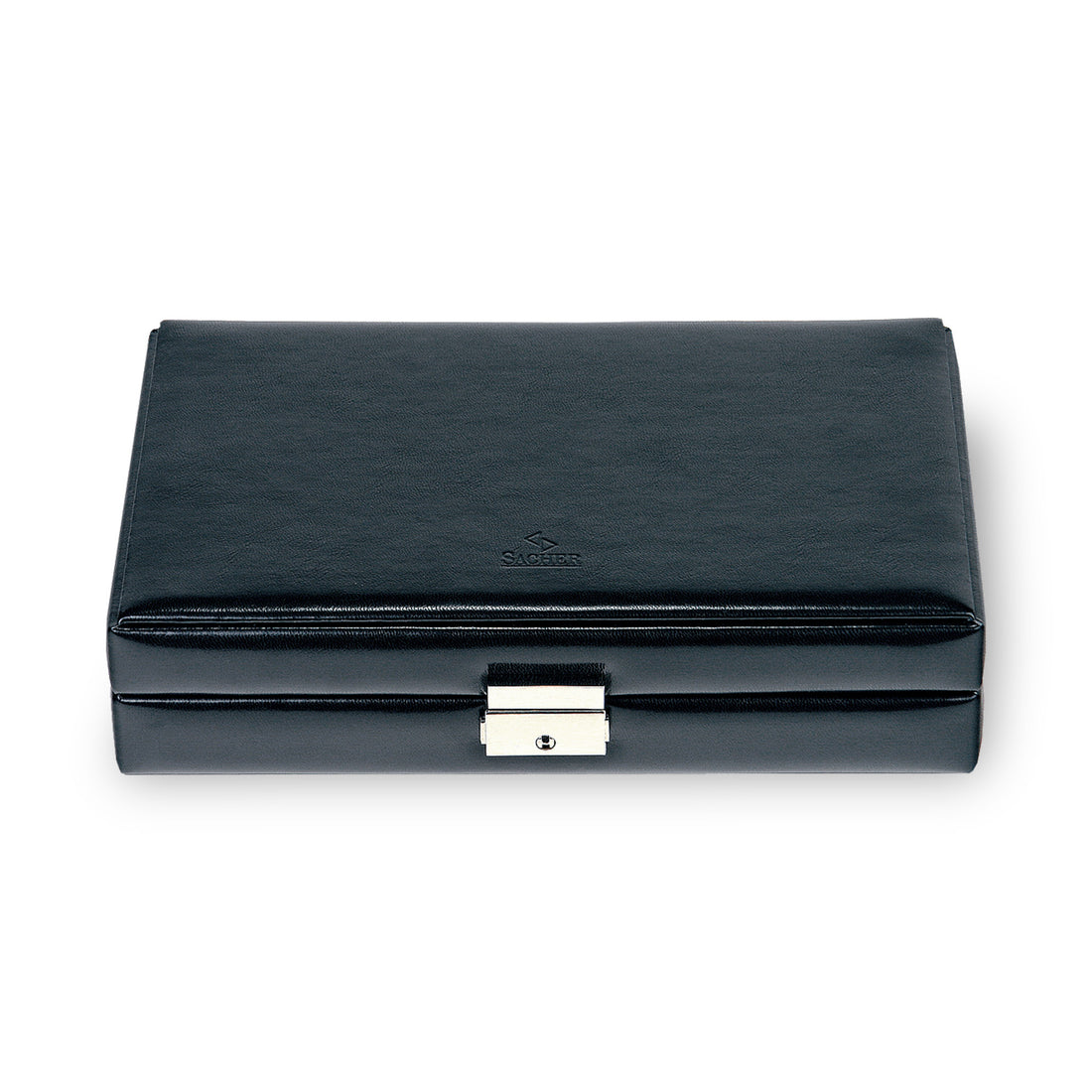 Ring case new classic / black (leather)