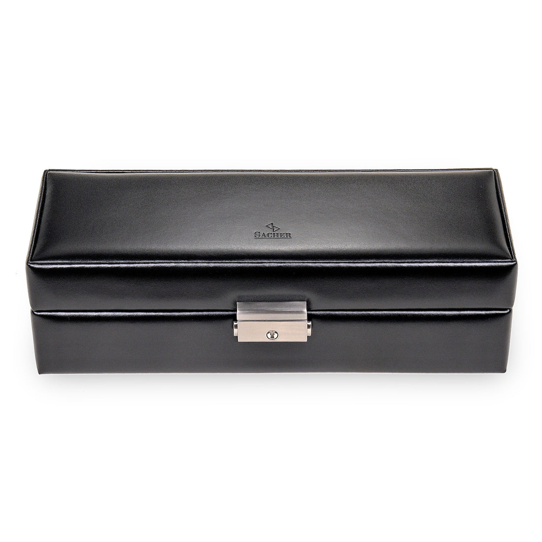 Uhrenetui für 6 Uhren new classic / schwarz (Leder)