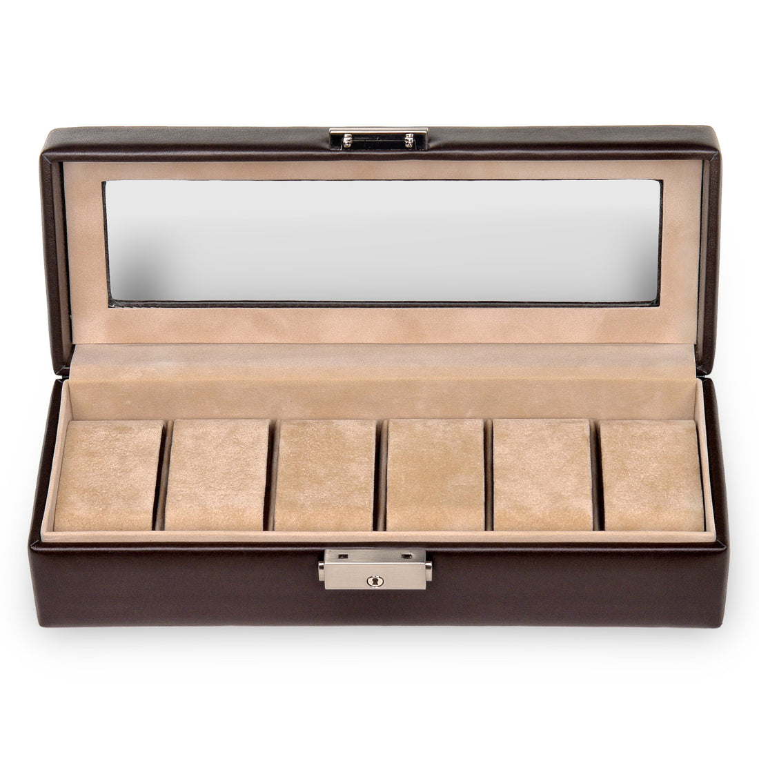 Uhrenetui für 6 Uhren new classic / mocca