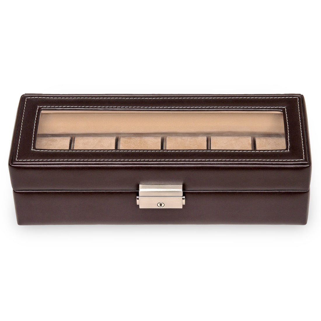 Uhrenetui für 6 Uhren new classic / mocca