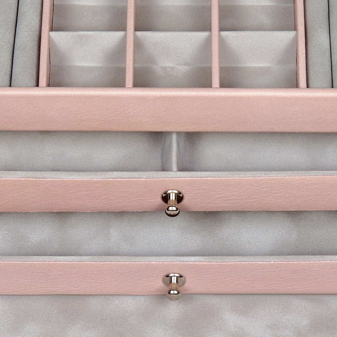 Schmuckkasten Elly pastello / rosé (Leder)