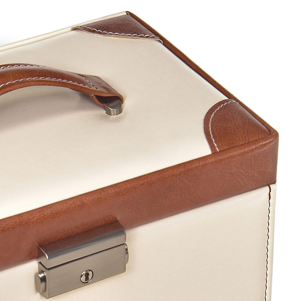 Jewellery box Elly travel / cream