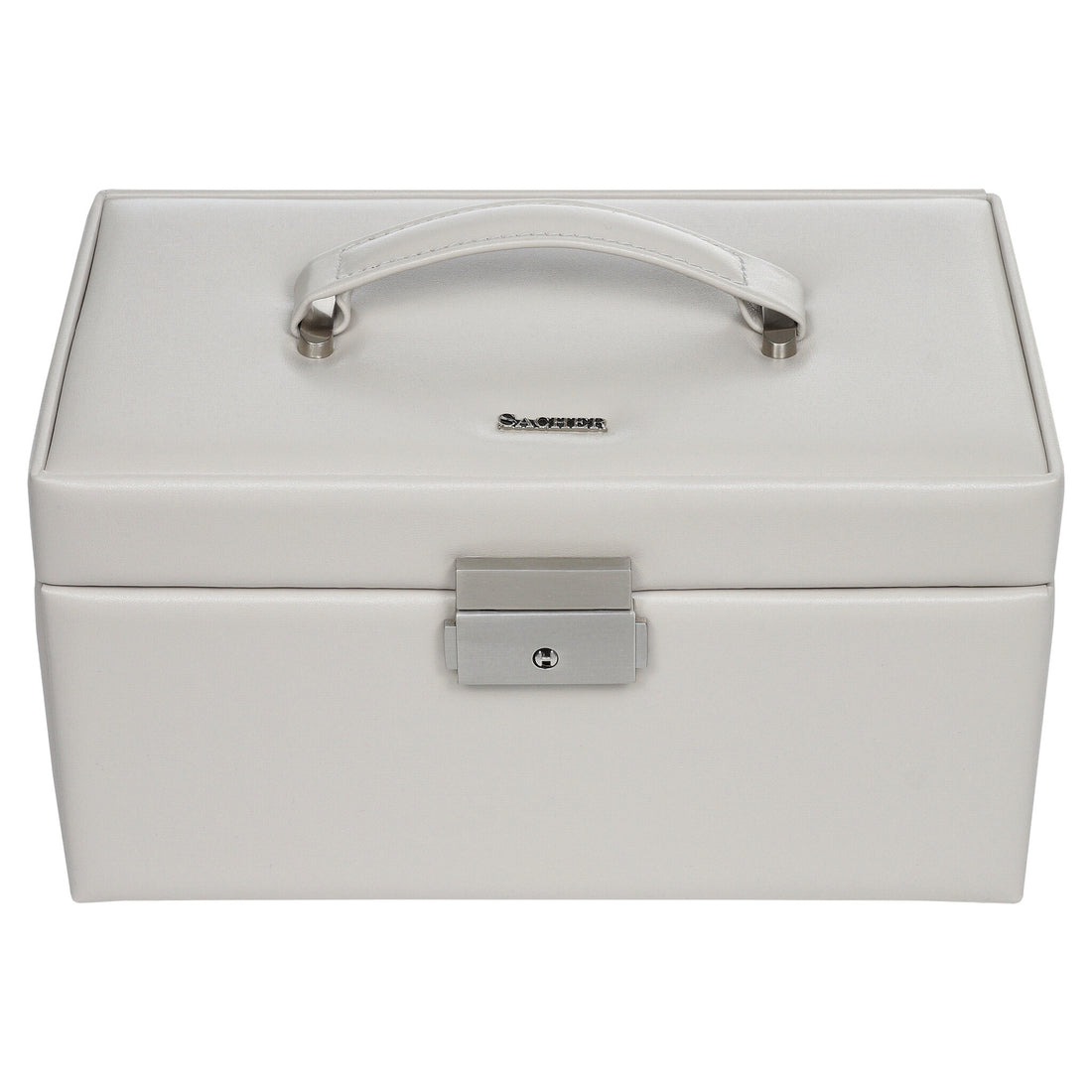 Jewellery box Elly elegance / sand (full cowhide)