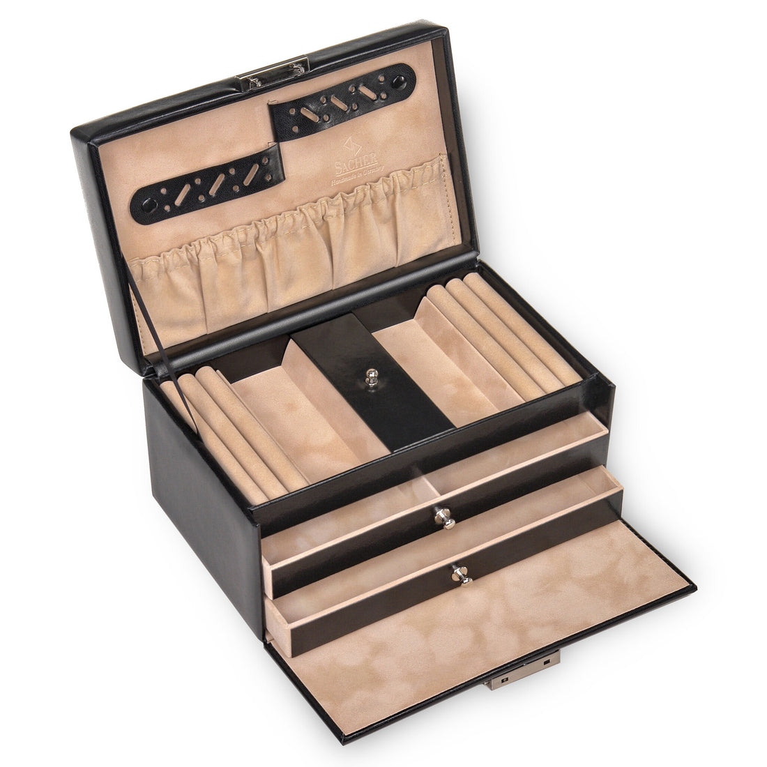Coffret à bijoux Eva new classic / noir