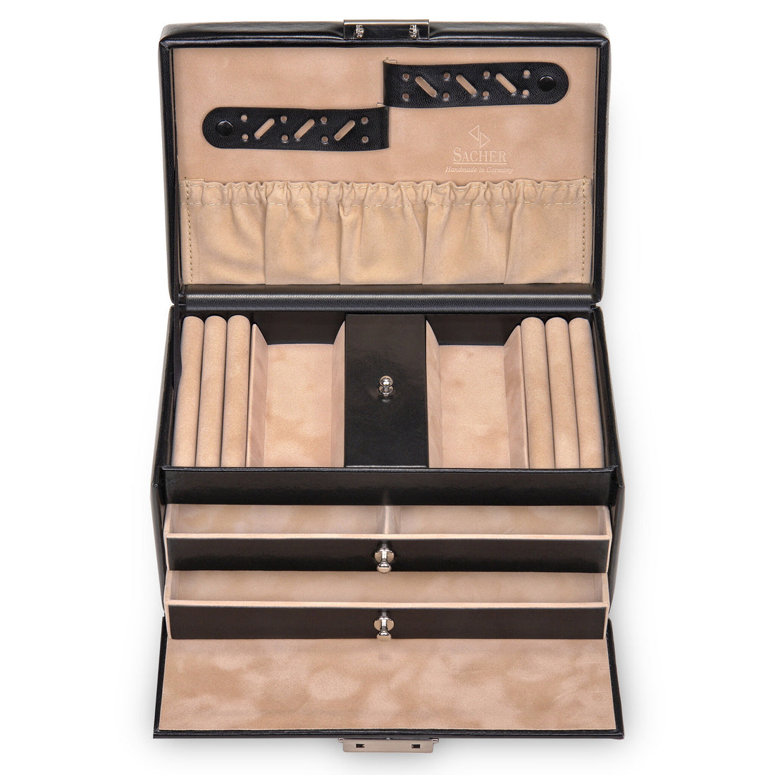Coffret à bijoux Eva new classic / noir