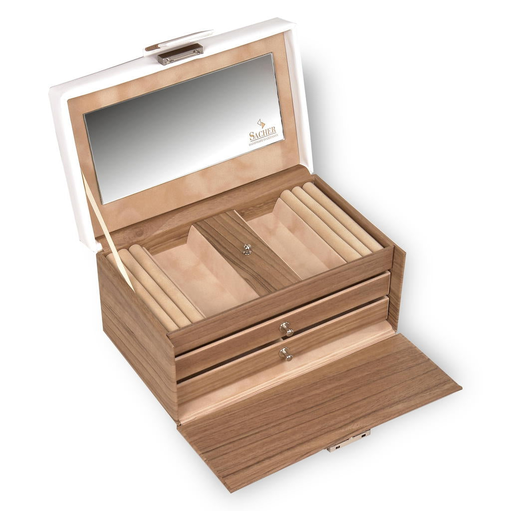Coffret à bijoux Eva style nordique / chêne nordique