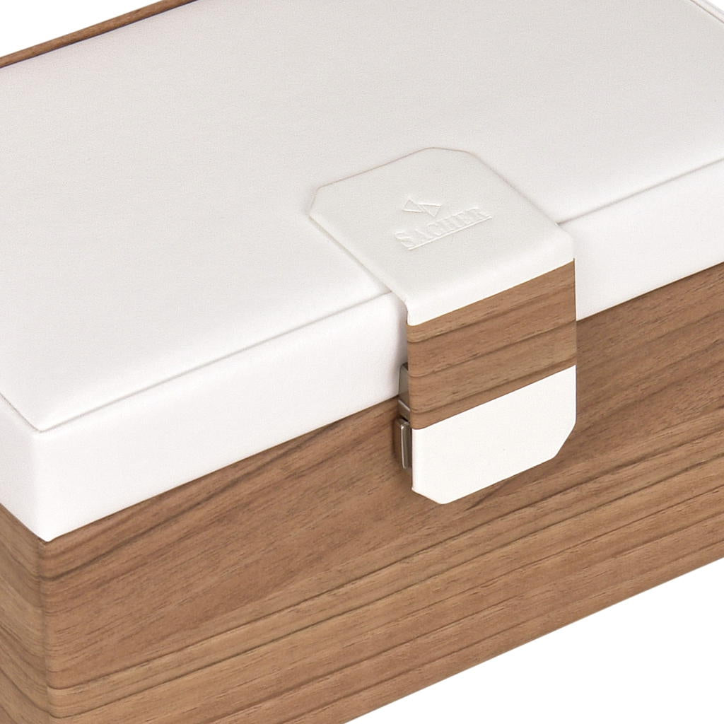 Coffret à bijoux Eva style nordique / chêne nordique