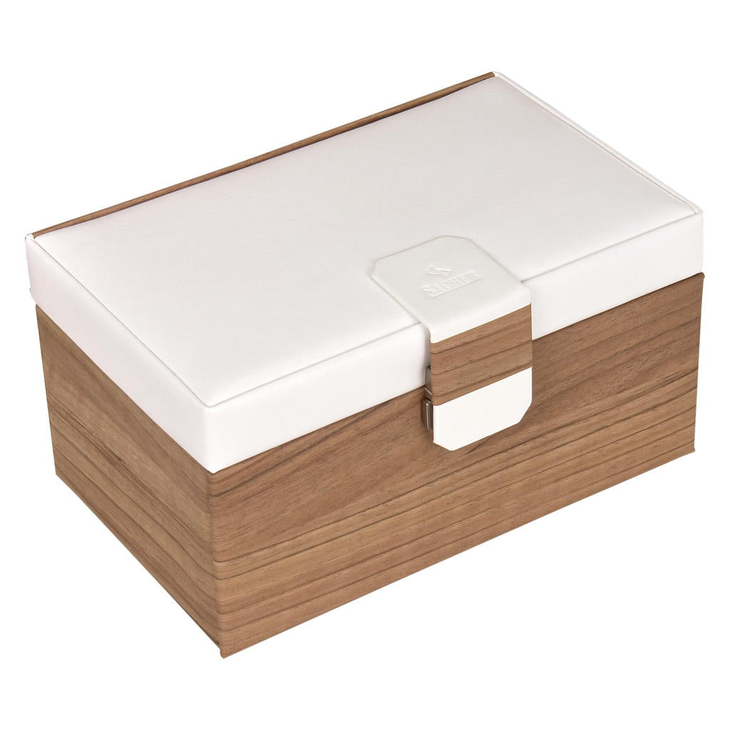 Coffret à bijoux Eva style nordique / chêne nordique