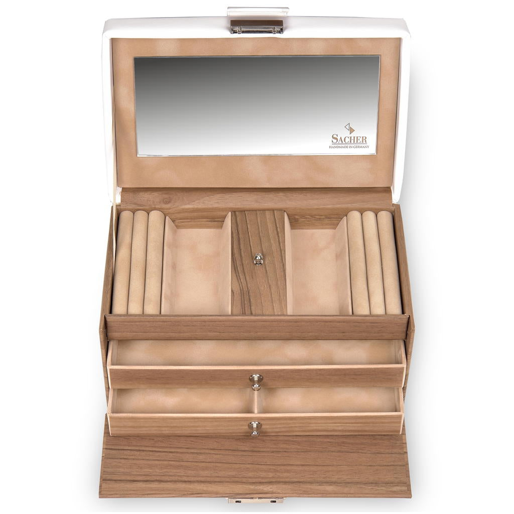 Coffret à bijoux Eva style nordique / chêne nordique