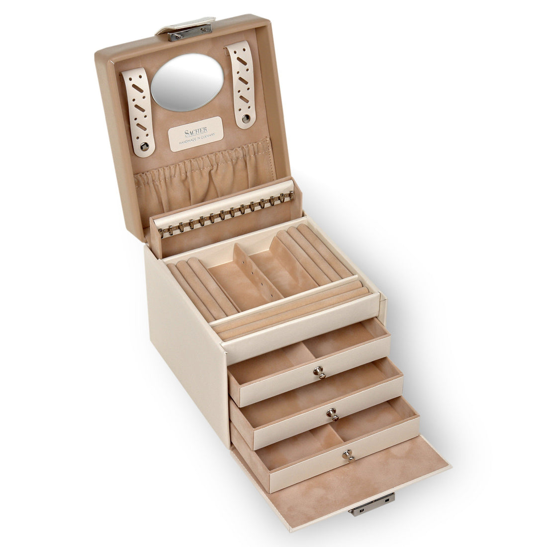 Coffret à bijoux Erika bella fiore / cream