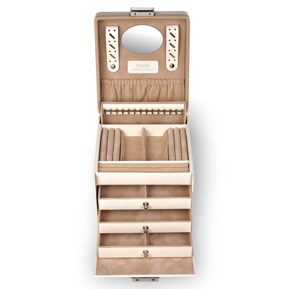 Coffret à bijoux Erika bella fiore / cream