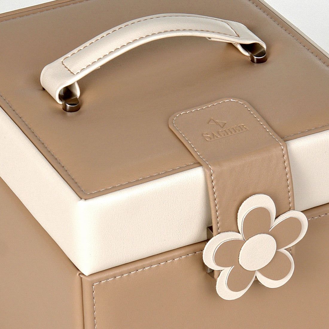 Coffret à bijoux Erika bella fiore / beige