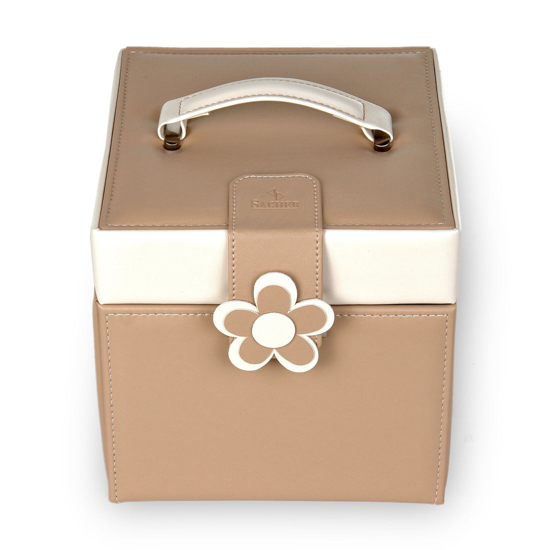 Coffret à bijoux Erika bella fiore / beige