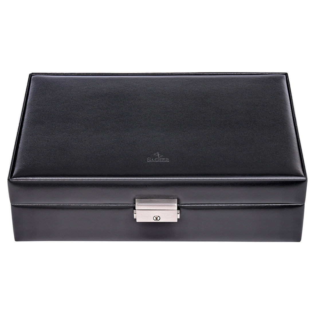 Schmuckkassette Ilka new classic / schwarz (Leder)