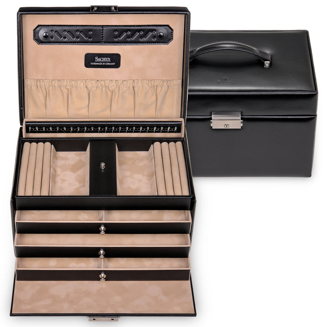 Coffret à bijoux Julia new classic / noir