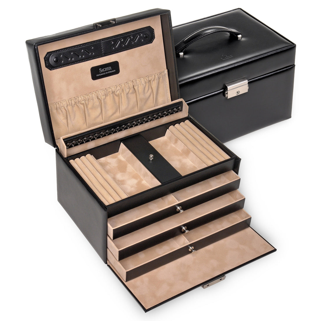 Coffret à bijoux Julia new classic / noir