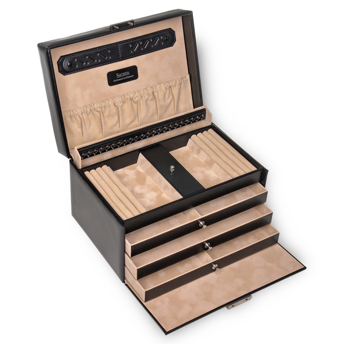 Coffret à bijoux Julia new classic / noir