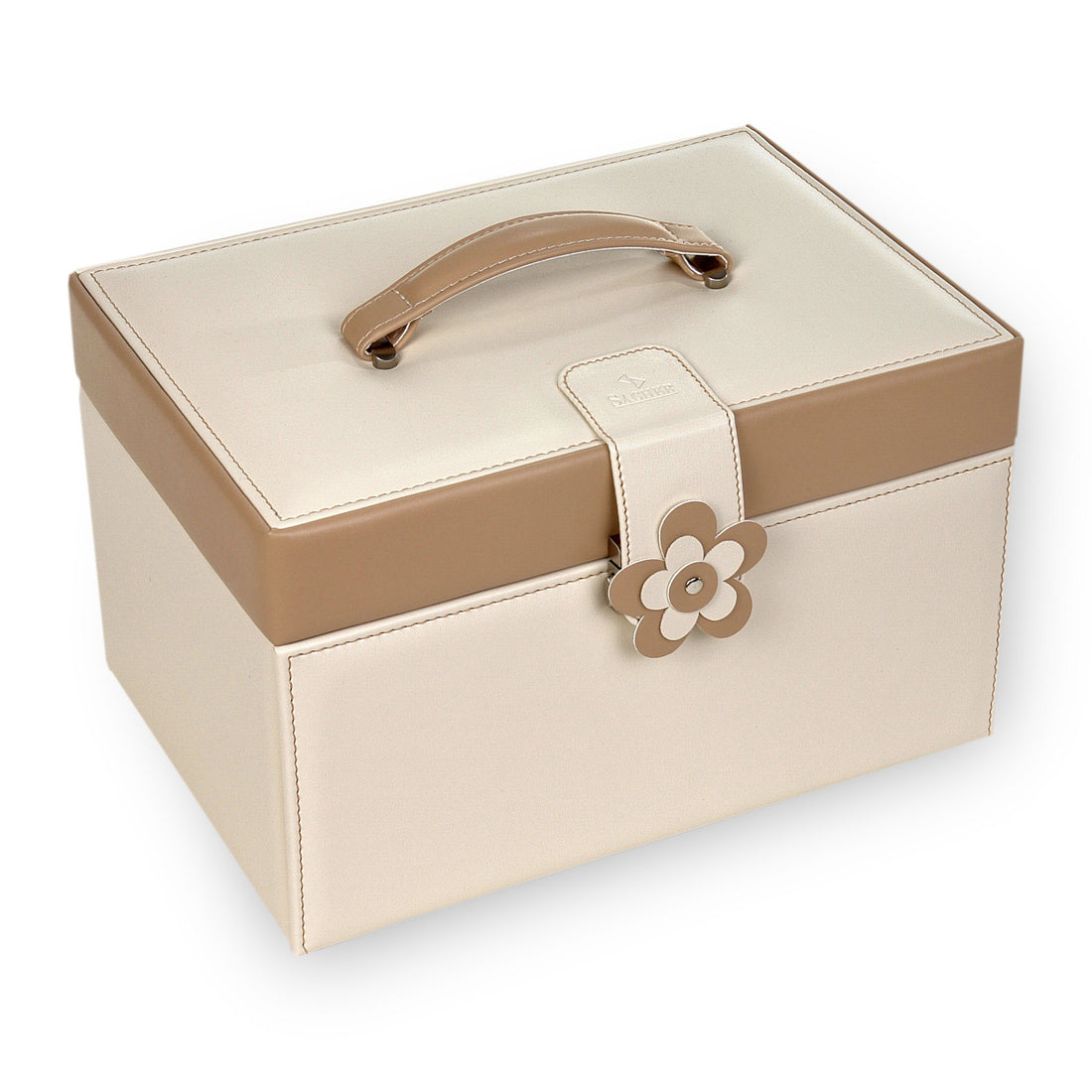 Coffret à bijoux Jasmin bella fiore / cream