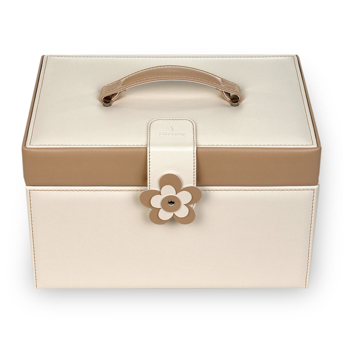 Coffret à bijoux Jasmin bella fiore / cream