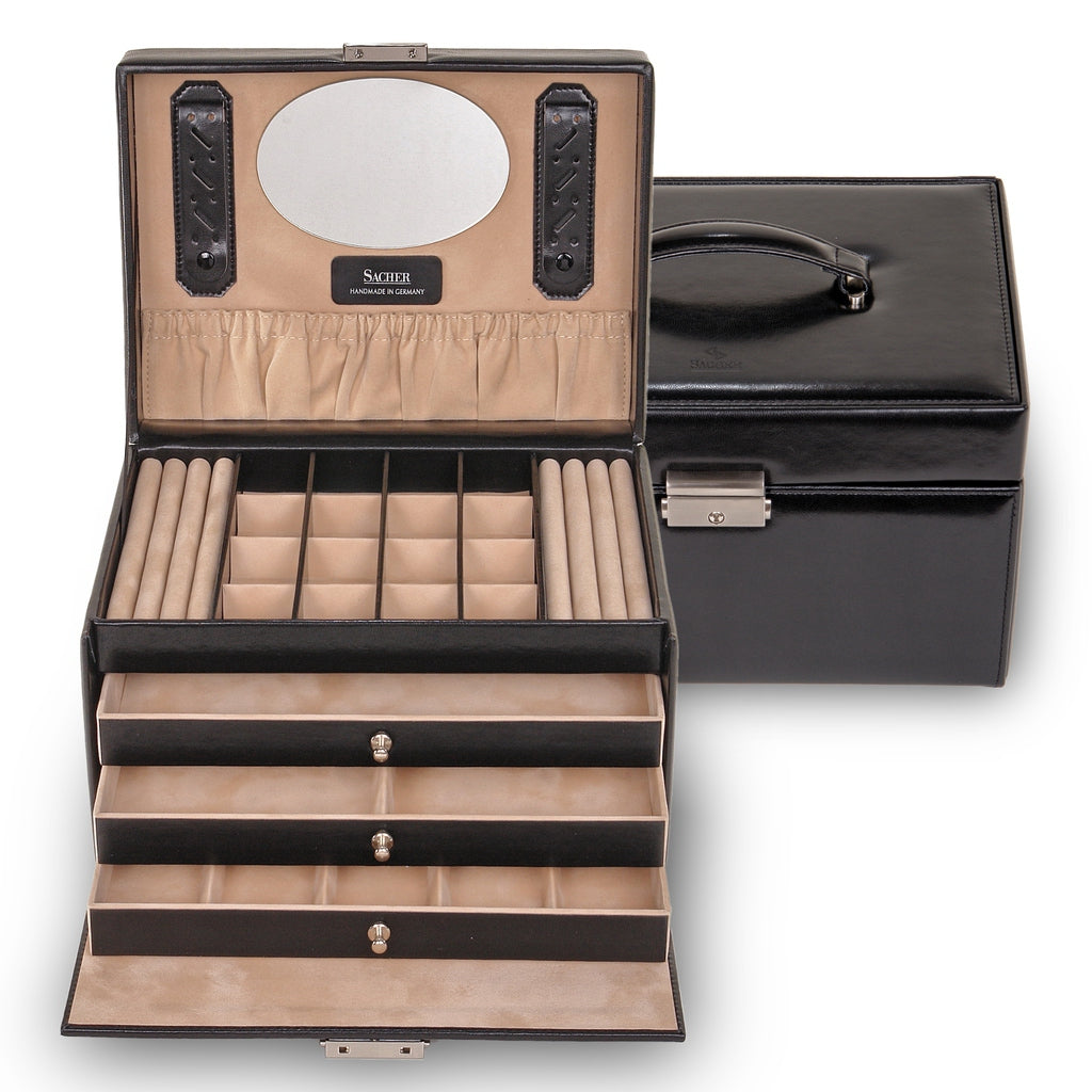 Coffret à bijoux Lena new classic / noir