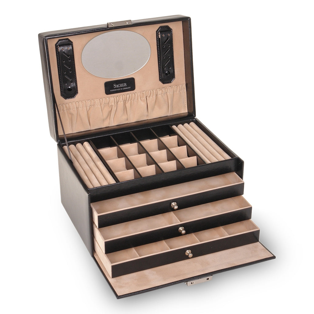 Coffret à bijoux Lena new classic / noir