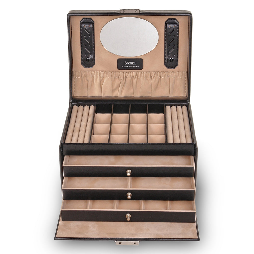 Coffret à bijoux Lena new classic / noir