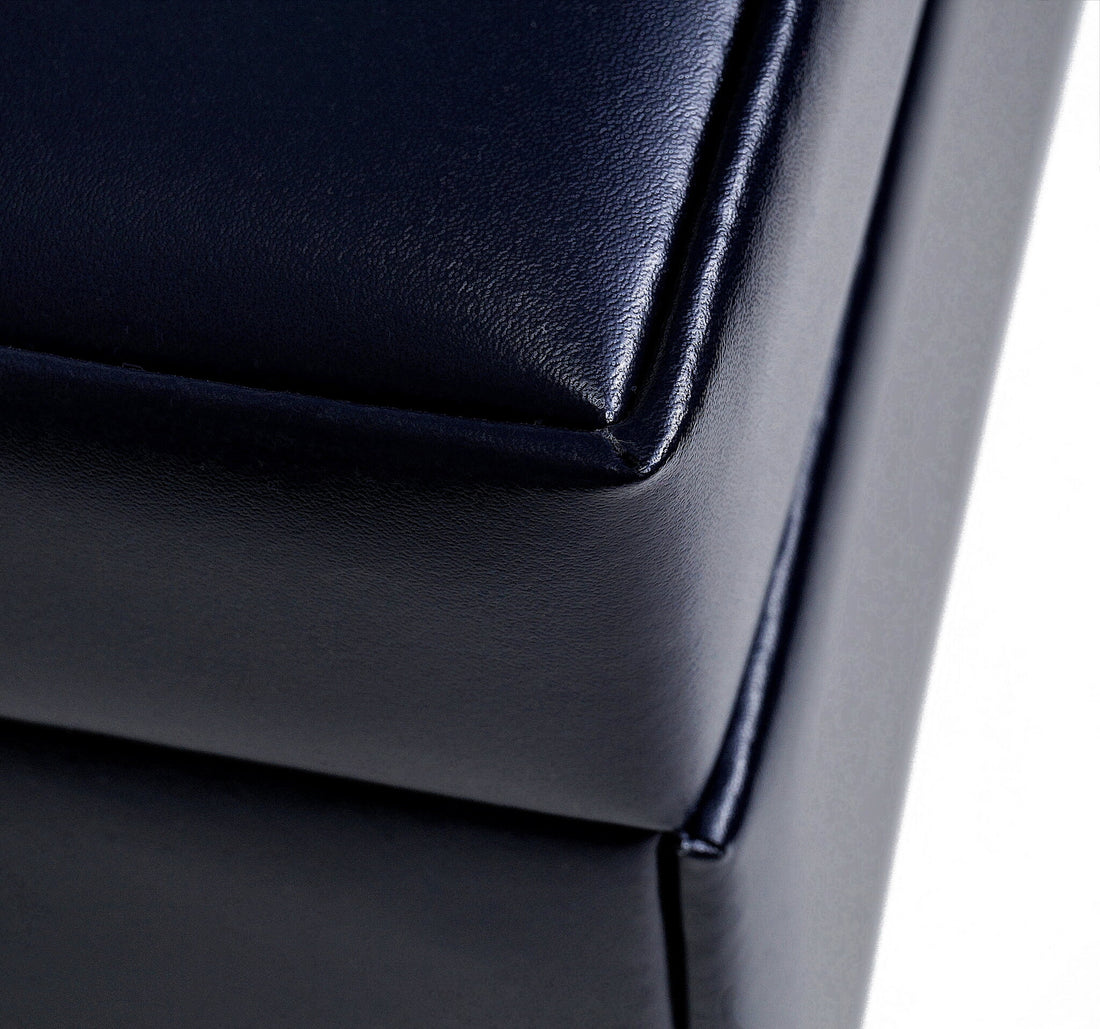 Schmuckkasten Lena acuro / navy (Leder)