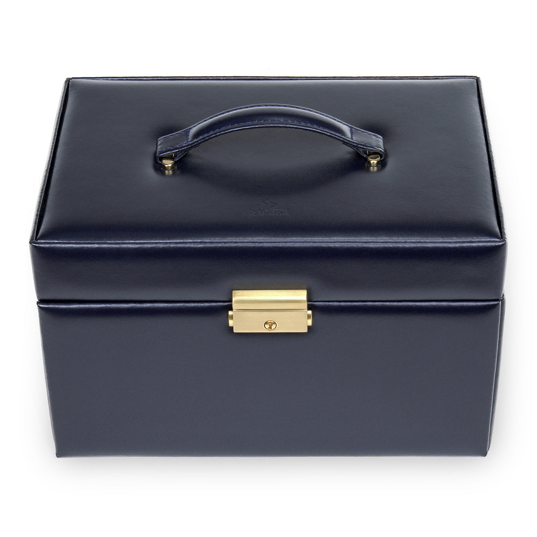 Schmuckkasten Lena acuro / navy (Leder)