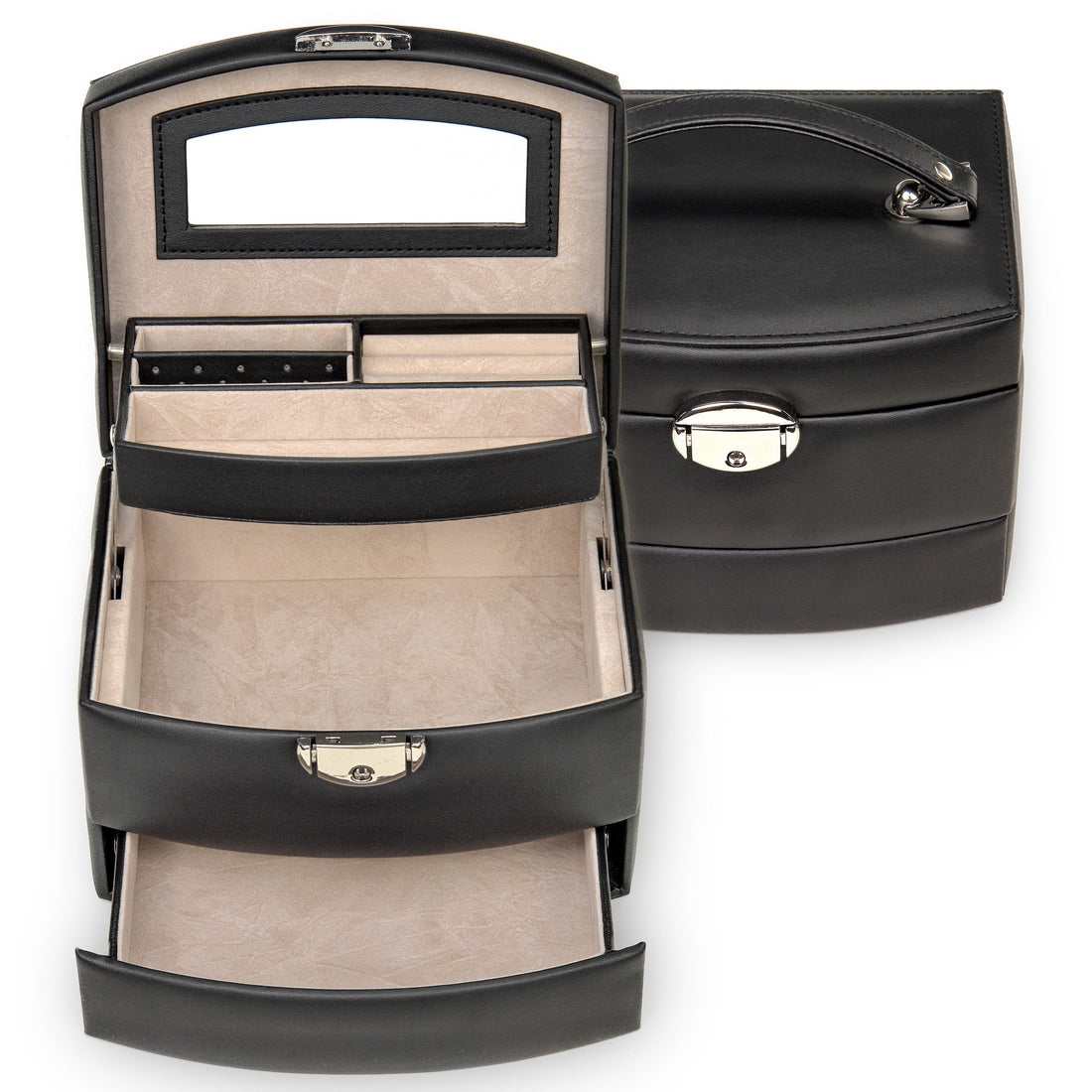 Coffret à bijoux Stella standard / noir
