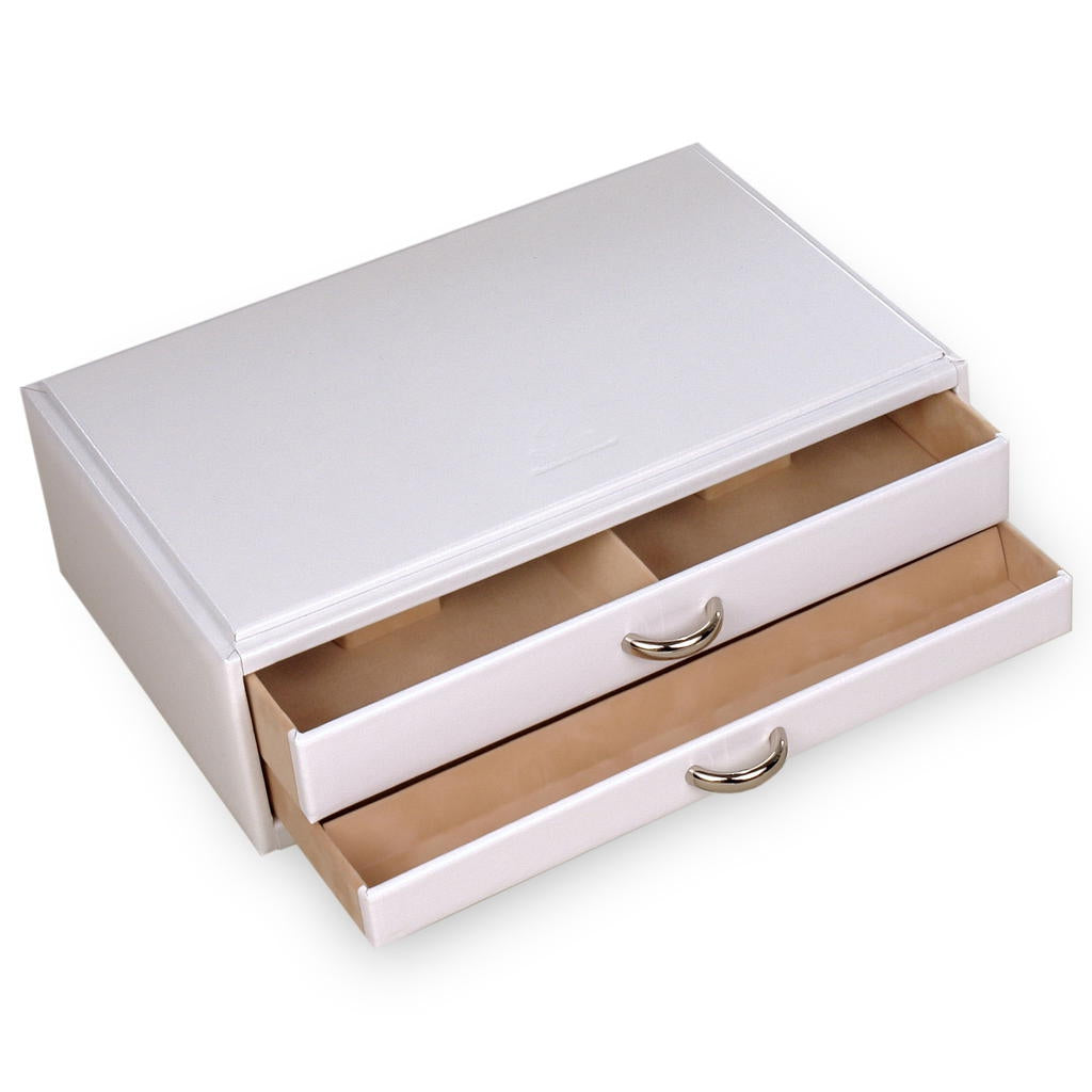 Module standard VARIO Ensemble de bijoux vario / blanc (cuir)