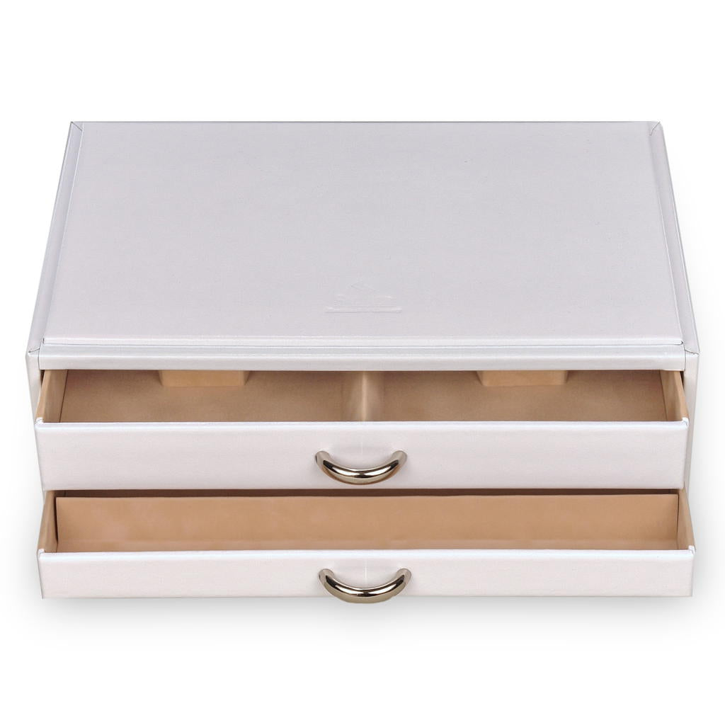 Module standard VARIO Ensemble de bijoux vario / blanc (cuir)